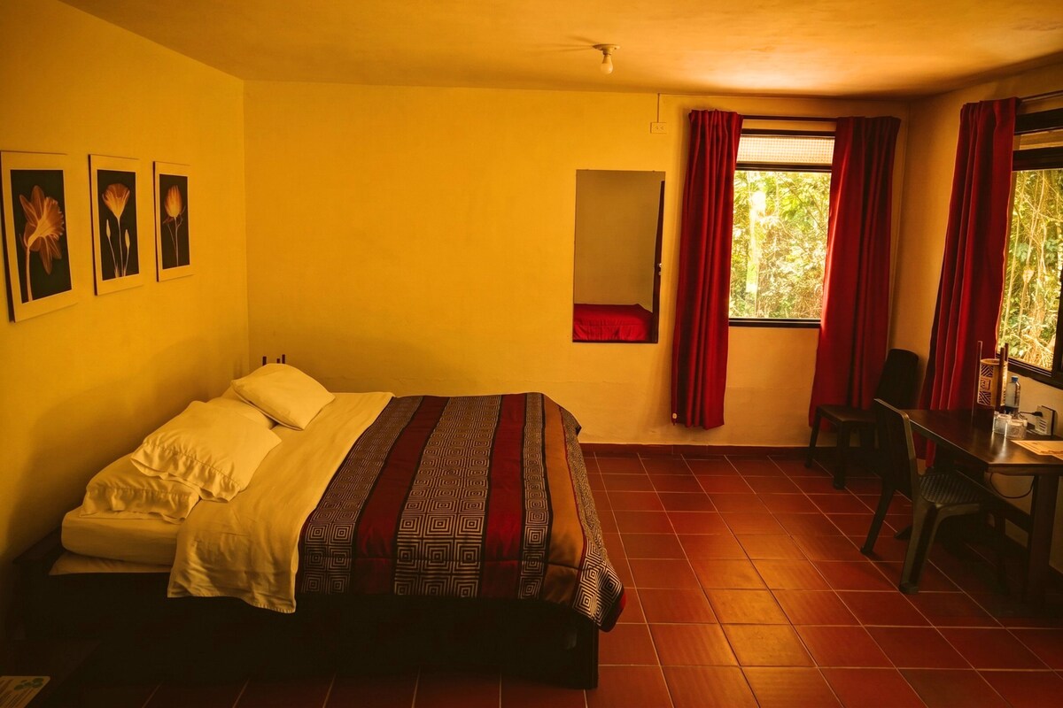 Habitación doble con vista al jardín